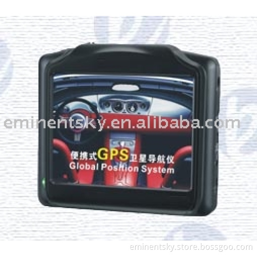 3.5 inch GPS navigation with FM Transmitter